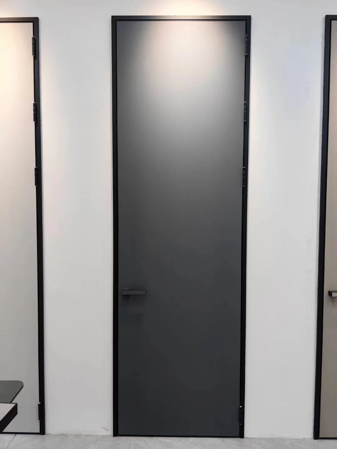 The high-quality modern eco-friendly aluminium wood door at factory wholesale prices from China at interiordoorsupplier.com.