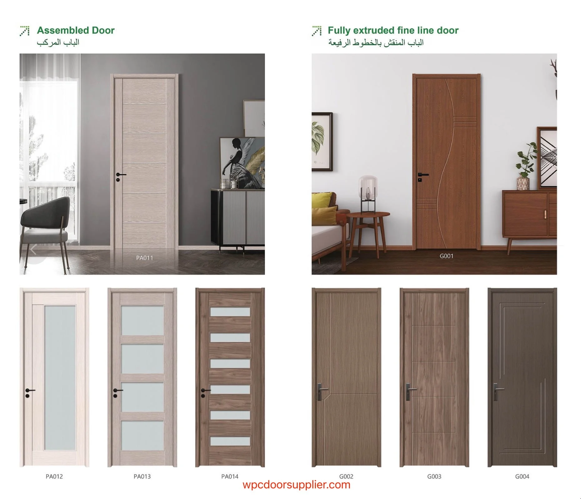 WPC Doors wholesale price from leading interiordoorsupplier.com